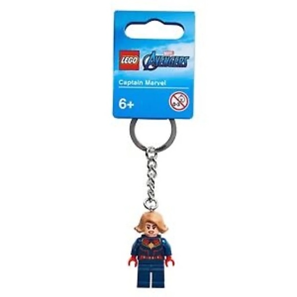 LEGO Avengers Captain Marvel Key Chain 854064 NEW - Picture 1 of 1